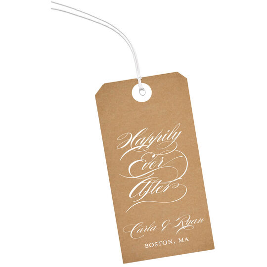 Brown Paper Hanging Gift Tags